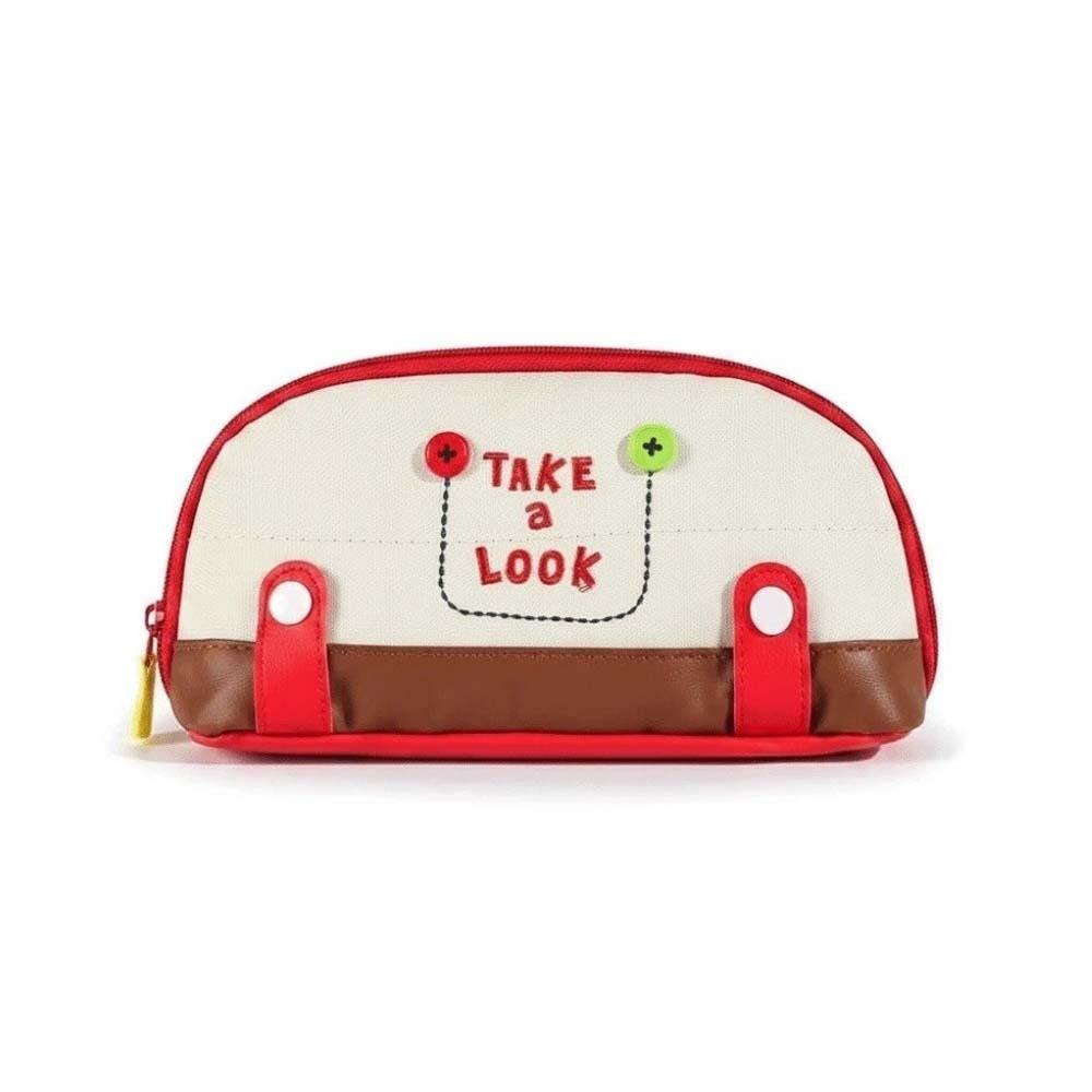 Soft Pencil Pouch Lightweight Pen Bag Storage Bag Stationery Organizer Daily