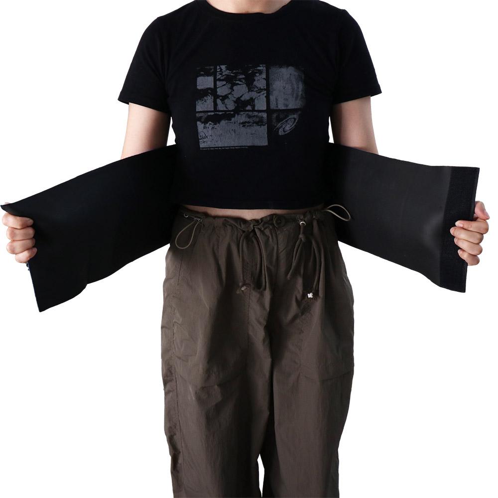 Posilovací pás na pas Body Waist Exercise Slimming Belt Pásek na spalování tuku na břiše Tvarovač těla na břicho Waist Trimmer Belt