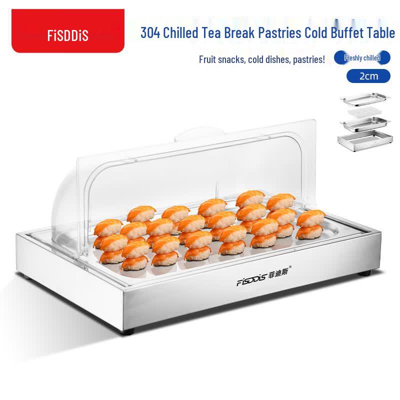 Fides 304 Stainless Steel Buffet Display Stand
