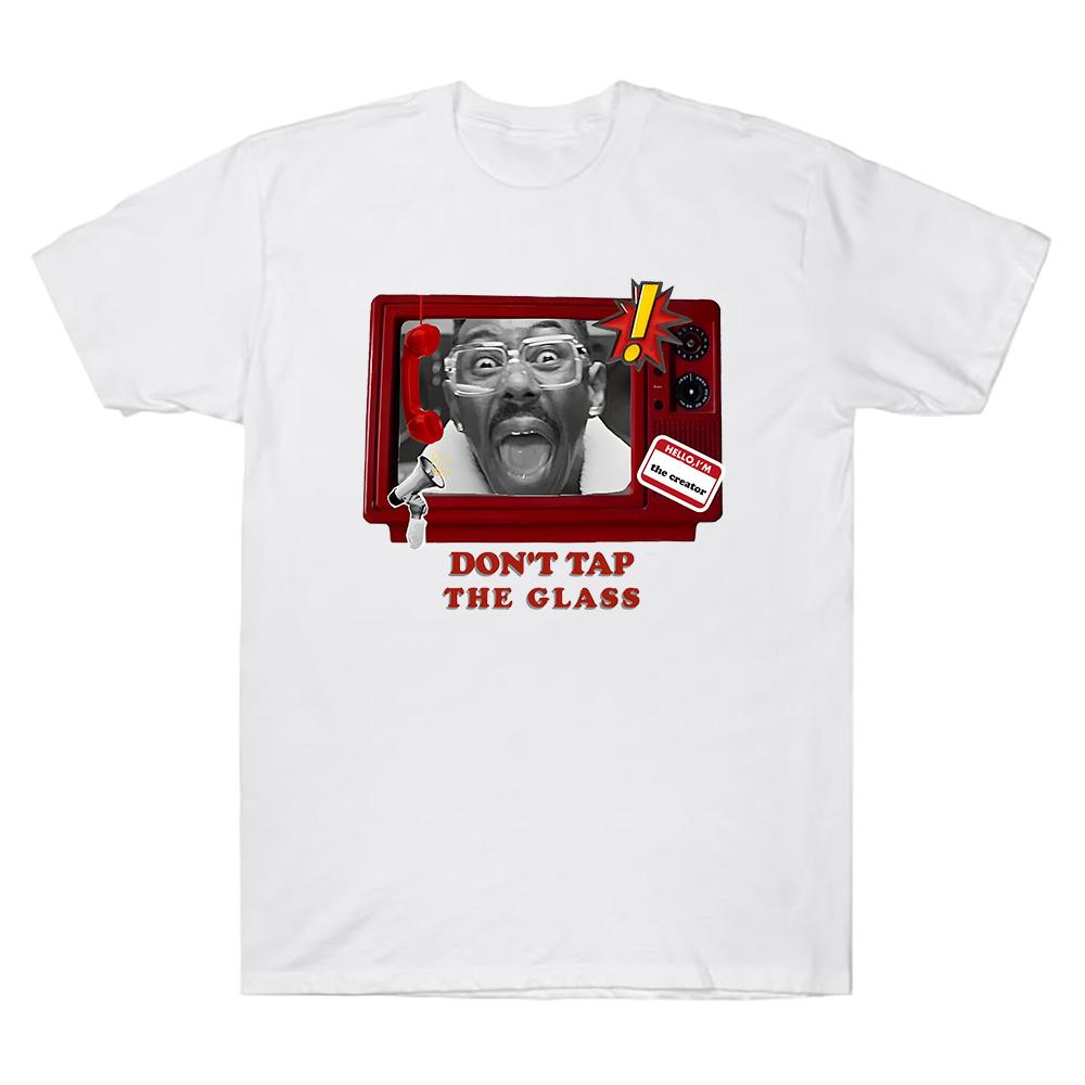 T-shirt The Creator Don't Tap The Glass Moda Uomo Donna Abbigliamento in Cotone Estivo Casual Alta Qualità Grafica Retro T-shirt