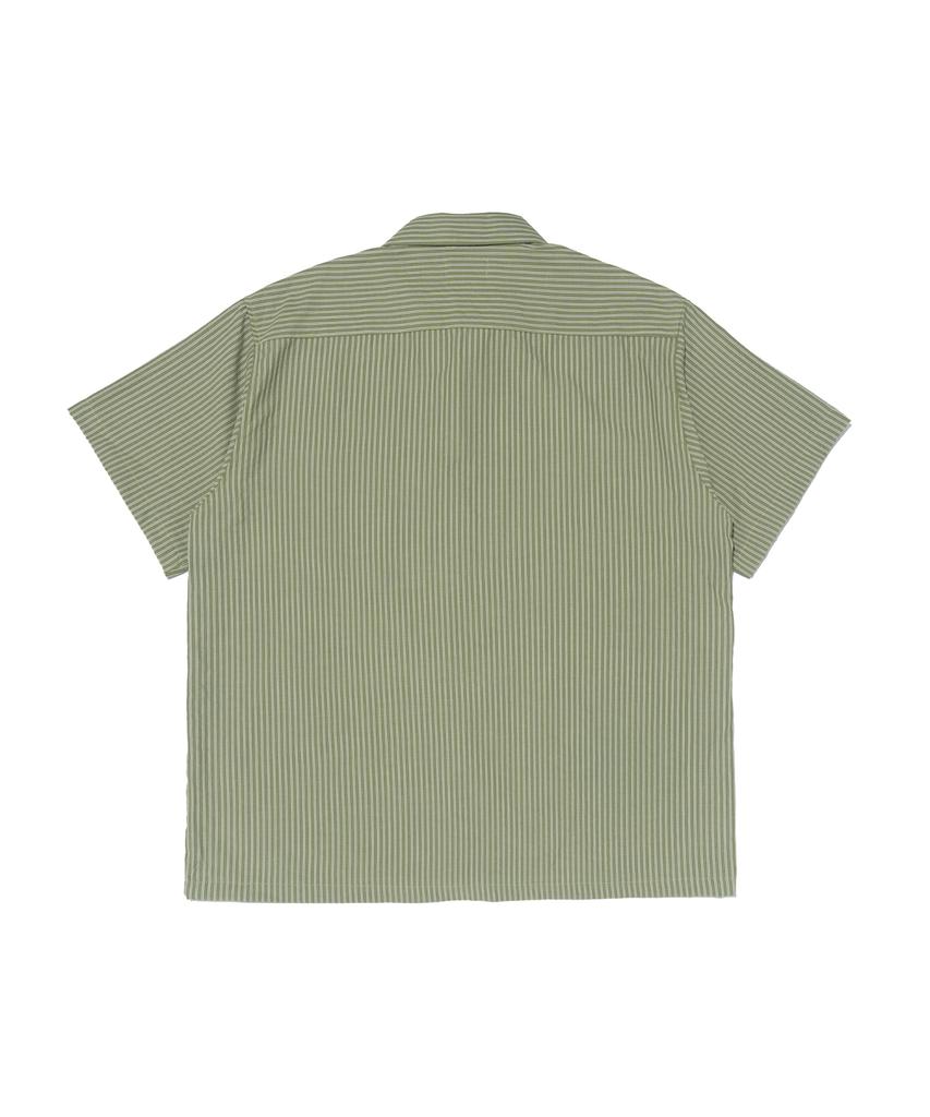 CARGOBROS Summer Marine Short Sleeve Shirt (Green)