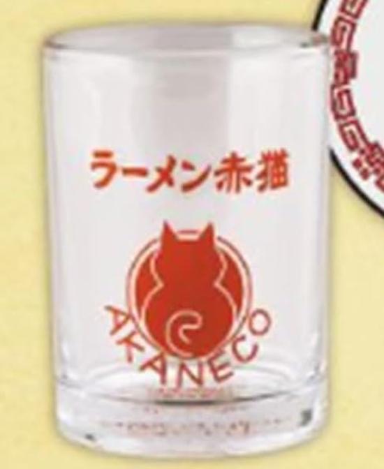 

TV anime [Ramen Akaneko] Glass with rubber coaster, bowl, single item