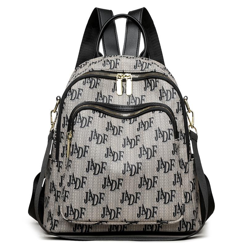 

Винтажный рюкзак для женщин с принтом, многофункциональная школьная сумка для путешествий, легкий рюкзак