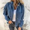 Cappotto da donna primaverile autunnale, ampio, tinta unita, chiusura con cerniera, maniche lunghe, cardigan con cappuccio, da indossare ogni giorno, giacca da esterno