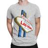 Welcome To Las Vegas Pattern Graphic 100 Cotton Tshirt Fabulous Las Vegas Tees Tops For Unisex