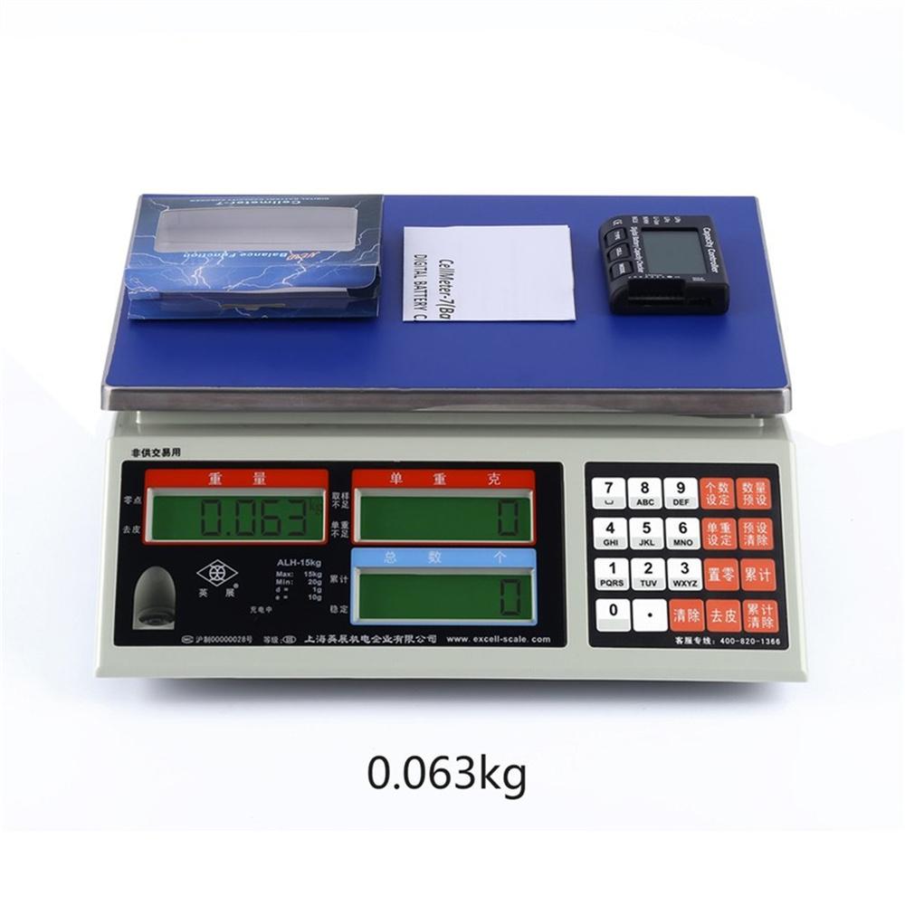RC CellMeter-7 Digital Cell Battery Capacity Checker For LiPo LiFe Li-ion Nicd NiMH Battery Voltage Tester Checking