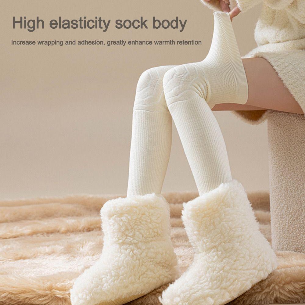 Windproof Warm Knee Sleeve Coldproof Knee Support Durable Winter Knee Pads  Unisex