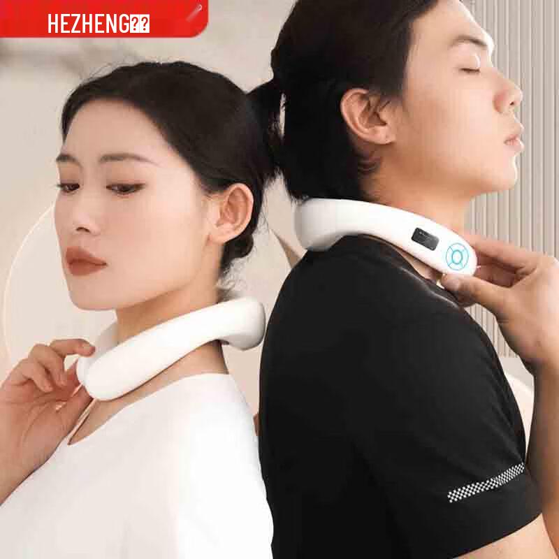 Wireless Electric Pulse Neck Massager with Heat