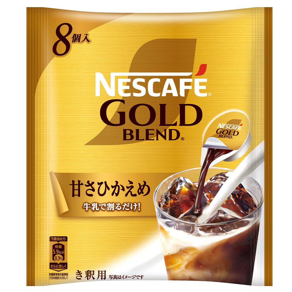 

Nescafe Gold Blend Deep Rich Potion, слегка сладкий, 8 шт. x 4 пакета