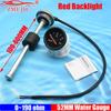 ZMFJH 0-190OHM 52MM Water Level Gauge Red Light 100-600MM Water Level Sensor 41.5MM Thread BSP1 1/4 for Auto Car Boat Yacht RV