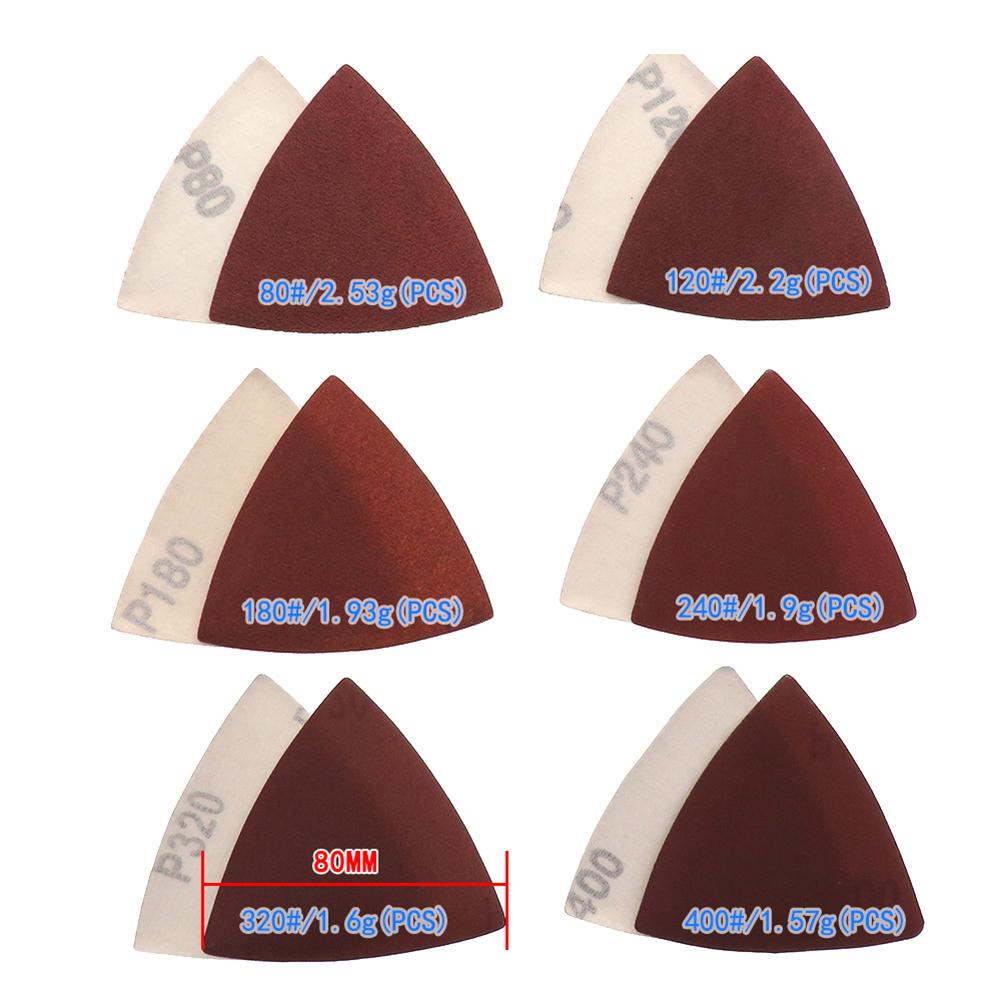 Triangle Sandpaper Sanding Disc Abrasive Tool 3-1/8 Inch