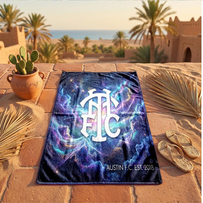 Tottenham Hotspur Print Microfiber Beach Towel Quick Dry Absorbent Large Towel For Beach Swimming Travel