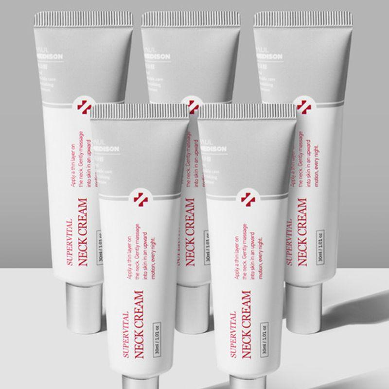 PAUL MEDISON Super Vital Nourishing Neck Cream 30ml (5 Pieces)