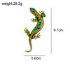 New Crystal Lizard Brooches for Women and Men Animal Pins Summer Shining Rhinestone Brooch Jewelry Kids Accessories