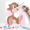 Disney Thumper Rabbit Oil Paint Hand Painting Kit Decoration Classic Style Home Decor Art Craft Painting Gift for DIY Wall Artwork