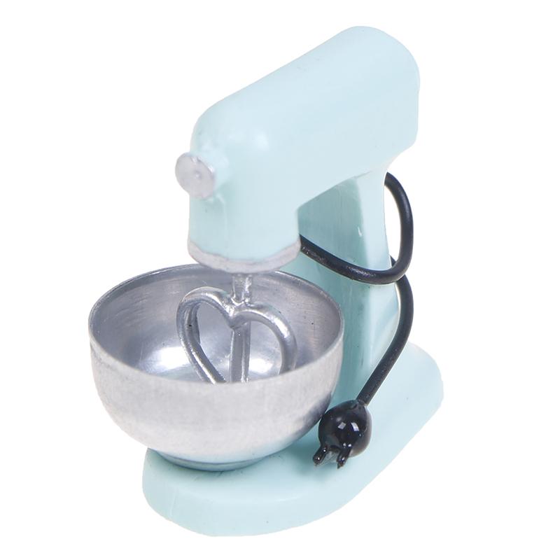 1:12 Dollhouse Miniature Kitchen Modern Mixer Model Furniture Accessories Toys