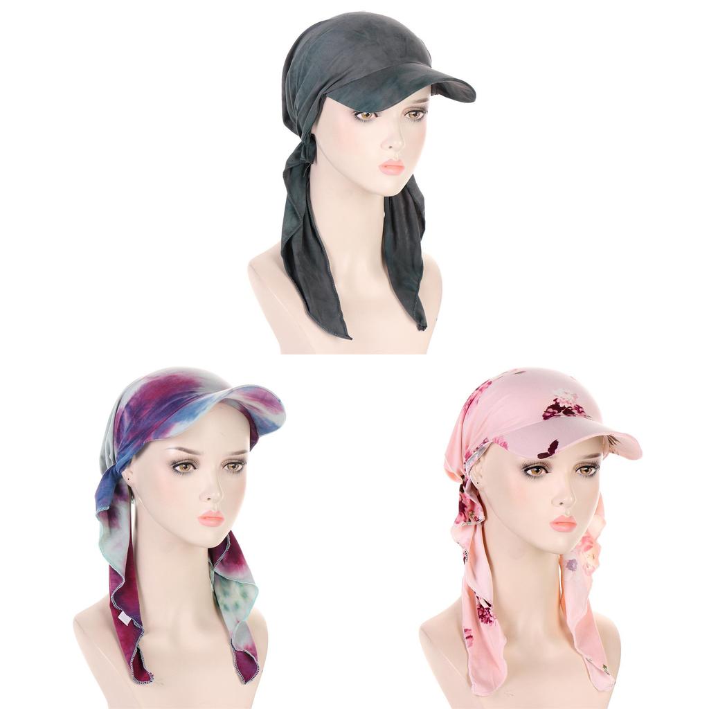 Elegant Head Wrap With Flower Motif For Daily Fashion And Outdoor Activities