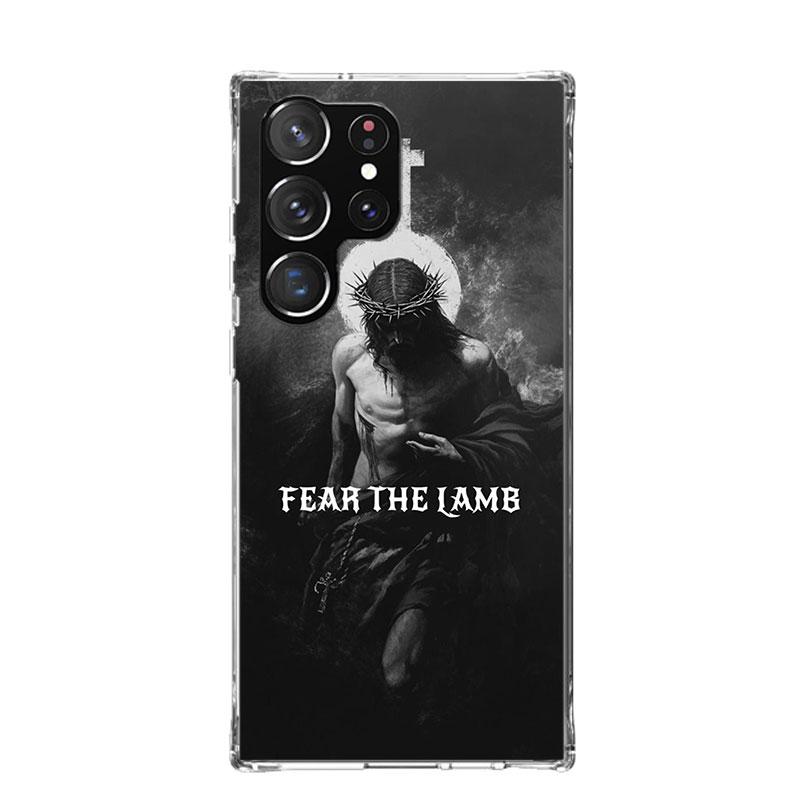 Son Of God Jesus Cross Holy Light Phone Case For Samsung Galaxy S26 S25 Edge S24 S23 FE S22 Ultra S21 Plus S20 + Fundas Cover Co
