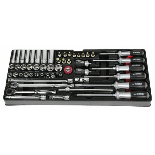 SK11 (SK11) 133-Piece Maintenance Tool Set, Black, for Various Maintenance Needs, SST-16133BK