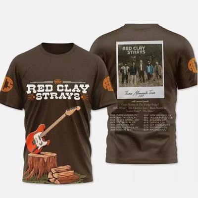 New The Red Clay Strays These Moments Tour Gift For Fans S-6XL 3D T-shirt SS2498