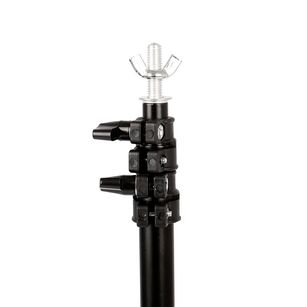 Andoer 200 * 300 cm / 78 * 118 cali Regulowany stojak na tło Zestaw fotograficzny Wsparcie w tle