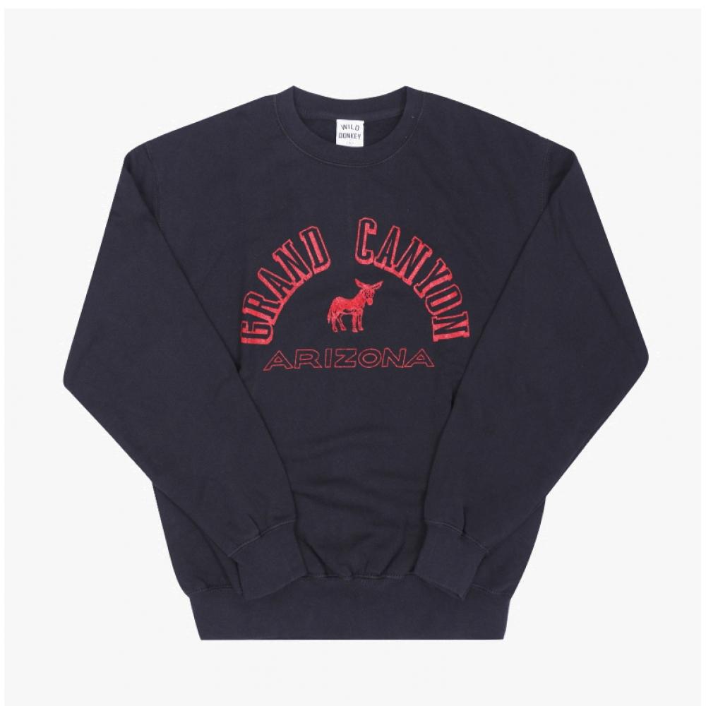 Wild Donkey Unisex Sweatshirt Fg Grand Canyon Black