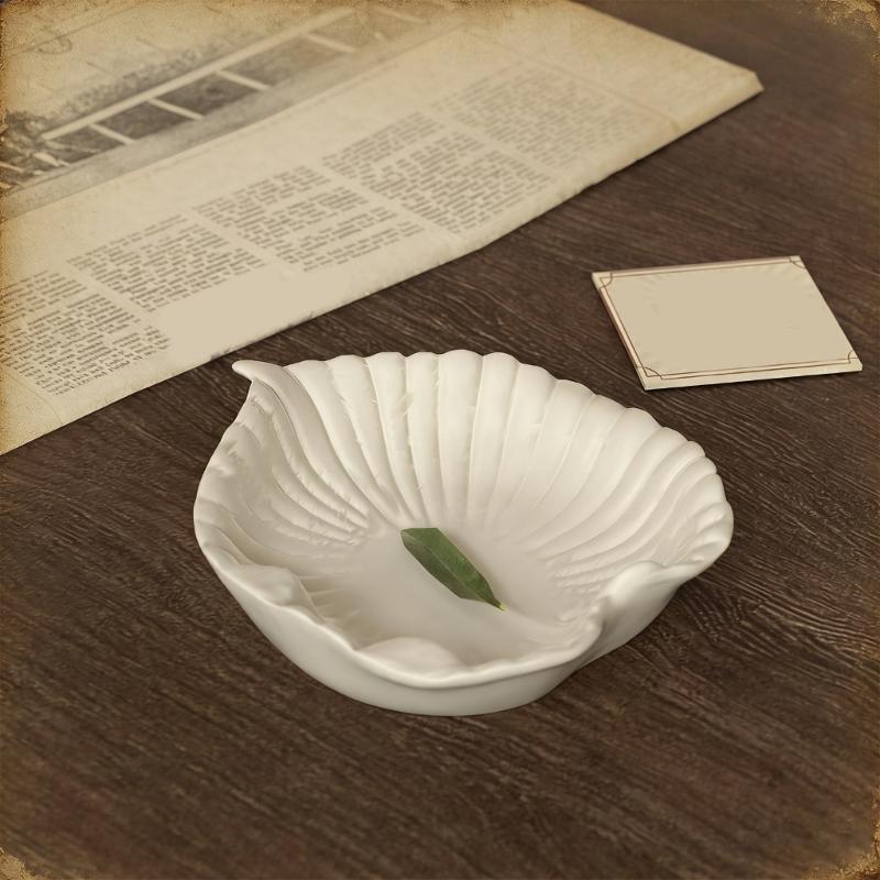 Silicone Leaf Shaped Plate Mold Epoxy Mould for Unique Decorative and Functional Tray Heat Resistant Jewelry Mould