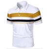 Summer Men's Striped Polo Shirt Men's Business Casual Top