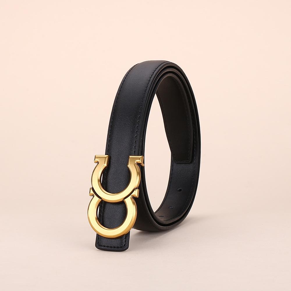 Women'S Belt Women'S Clothing Belt Simple Style Decorative Suit Pants Jeans