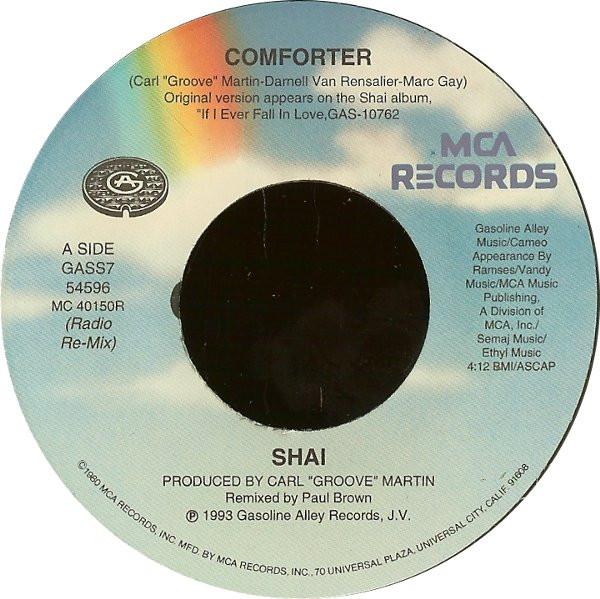 

7inch Record SHAI - Comforter GASS754596 Gasoline Alley 1993 US Soul/Funk Used