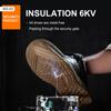 Männliche 6KV isolierte Schuhe Anti-Smash Anti-Pannen-Sicherheitsschuhe Männer Composite Toe Arbeits Turnschuhe Unzerstörbare Schuhe Männer Stiefel