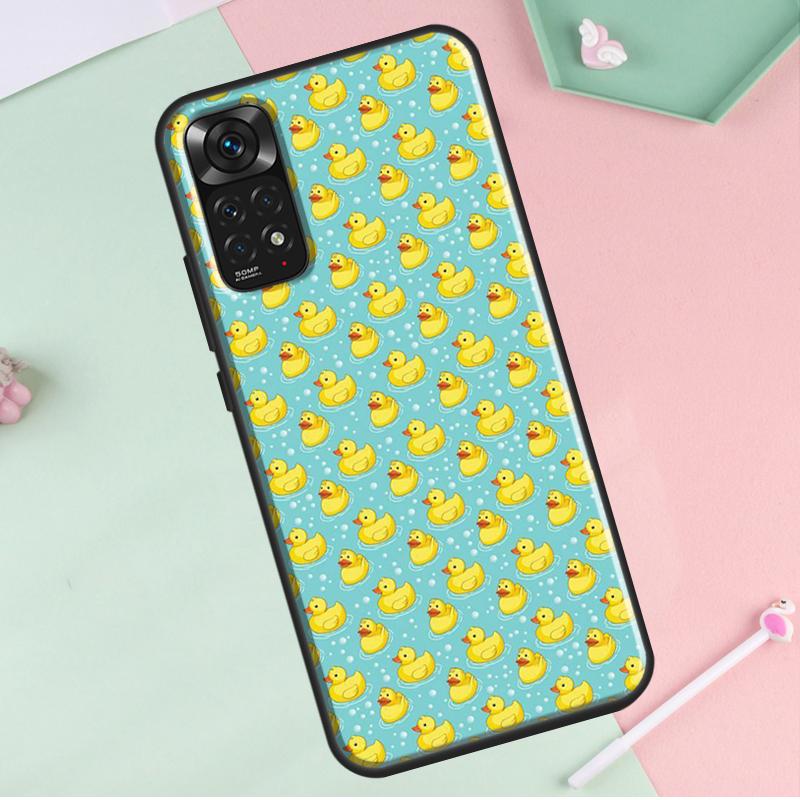 Gelbe Ente für Redmi Hinweis 12 Pro Plus Abdeckung für Redmi Hinweis 10 8 9 11 Pro 12S 11S 10S 9S 9C 10C 12C Fall