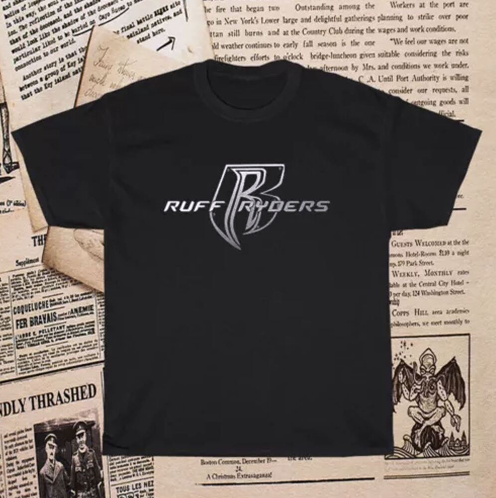 

Новая футболка с логотипом Ruff Ryders для мужчин, забавная, размеры от S до 4XL M