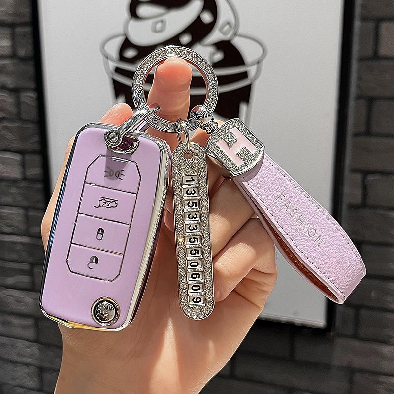 Platí pro Jeep Compass Renegade Originální skládací klíč s dálkovým ovládáním upravený náhradní kryt klíče