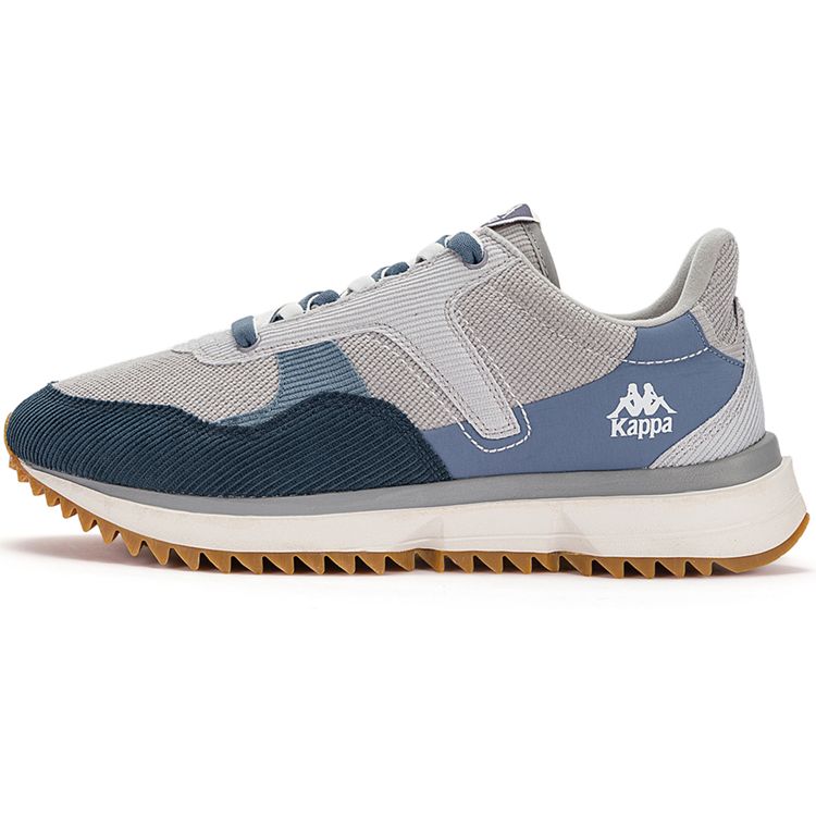 Kappa Back-To-Back Casual Comfortable Non-Slip Wear-Resistant Low-Top Running Shoes Unisex sneakers Gray Blue K0DY5MM04D-138