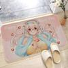 1PC Idol SUPER SONICO Entrance Door Mat Washable Non-Slip Living Room Sofa Chairs Area Mat Kitchen Welcome Doormat