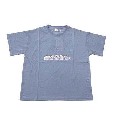 Sanrio Casual Shirotan Collaboration Short Sleeve Hello Sax T-Shirt, Kitty, Hangyodon, Pompompurin, Cinnamoroll, Shirotan, Women's,