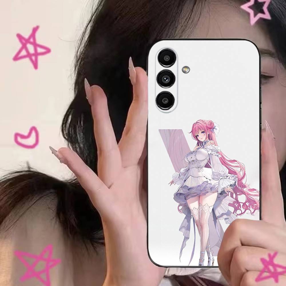 

Чехол для телефона Goddess of Victory N-Nikke для Samsung S24, S21, S22, S23, S30, Ultra, S20, Plus, Fe, Lite, Note, 10, 9, 5G Черный Мягкий Чехол Samsung S25