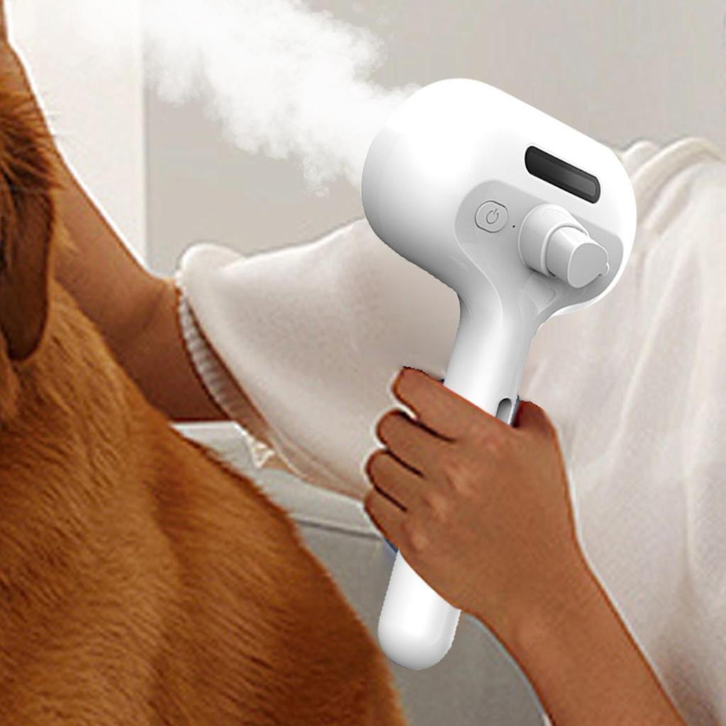 Upgraded Electric Pet Spray Grooming Comb Portable Pet Hair Removal Comb Steamy Floating Hair Removal Cleaning Steam Brush