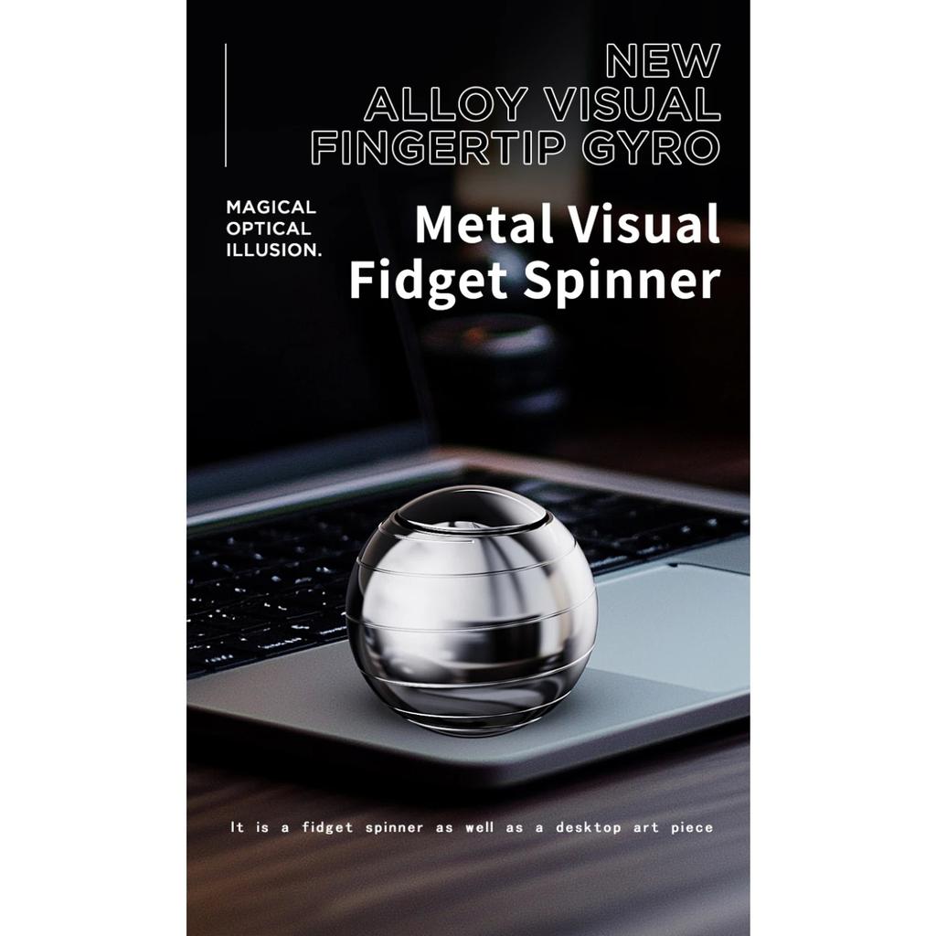 Přenosné EDC Fidget Spinnery, Kovové Hračky pro Uvolnění Stresu Skvělé Gadgety pro Uvolnění Stresu pro Dospělé Stolní Rotační Hračky