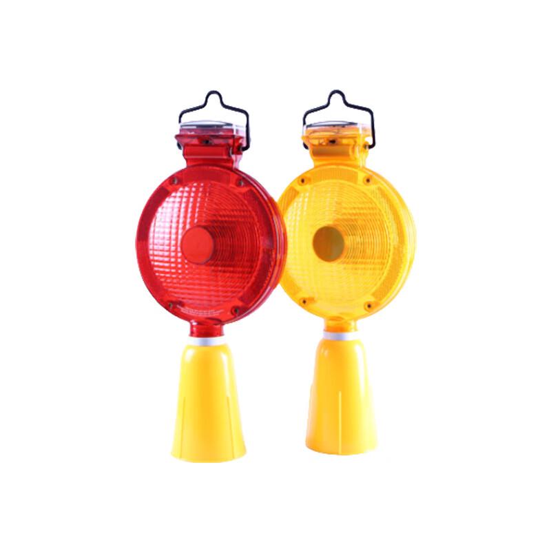

OLOMM Solar LED Traffic Warning Flashing Light