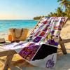 Digital Circus Beach Towel High Absorbency & Quick-Dry Comfortable Lightweight