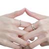 Love Inspired Sun And Moon Couple Rings Love Symbol Sun Moon Couple Rings Adornment Delicate Gift for Valentines Day
