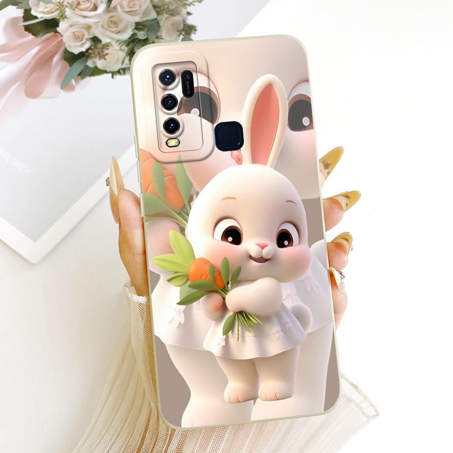 For Vivo Y30 Y50 Case 1935 1938 Cute Cat Duck Cartoon Cover Soft TPU Phone Cases For Vivo Y50 Y 30 VivoY30 VvioY50 Fundas Bumper