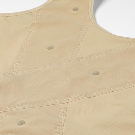 Women Shapewear High Elasticity Bust Lifting Adjustable Short/Long Sleeve/Sleeveless Body Shaper for Daily Wear