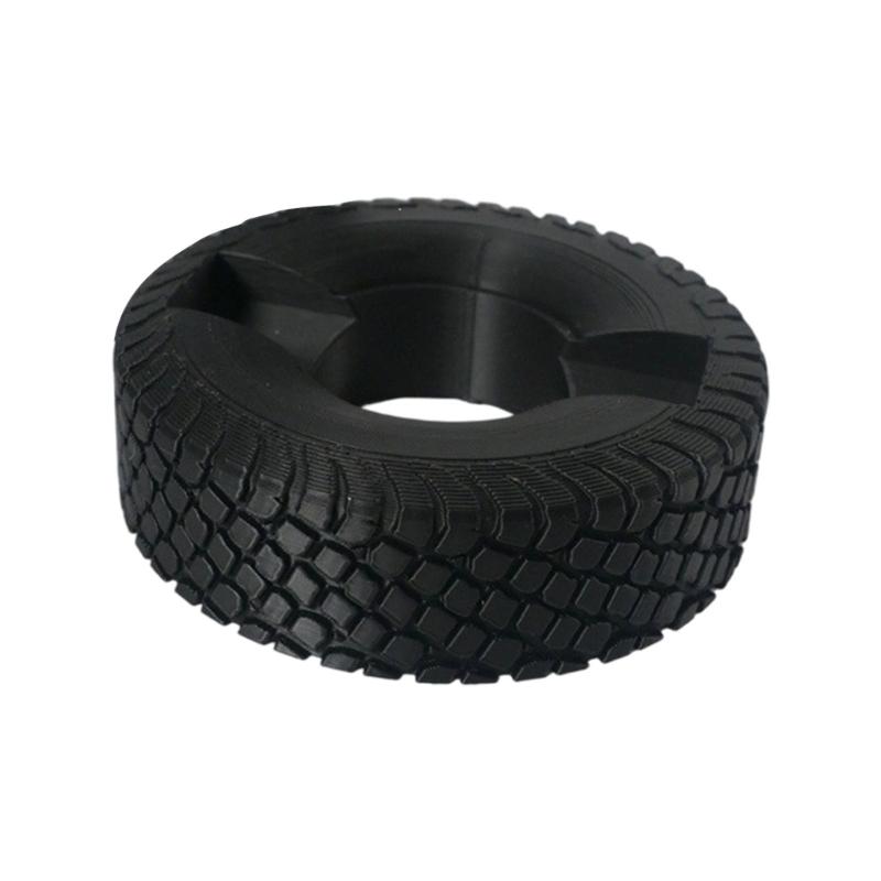 Unique 3D Printed Tire Business Card Stand With NonSlip Base And Durability Construction For Professional Spaces чёрный