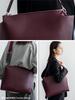 VITAFELICE Minimal Shoulder Bag for Women One-Handle (inb-10208p) (Burgundy)