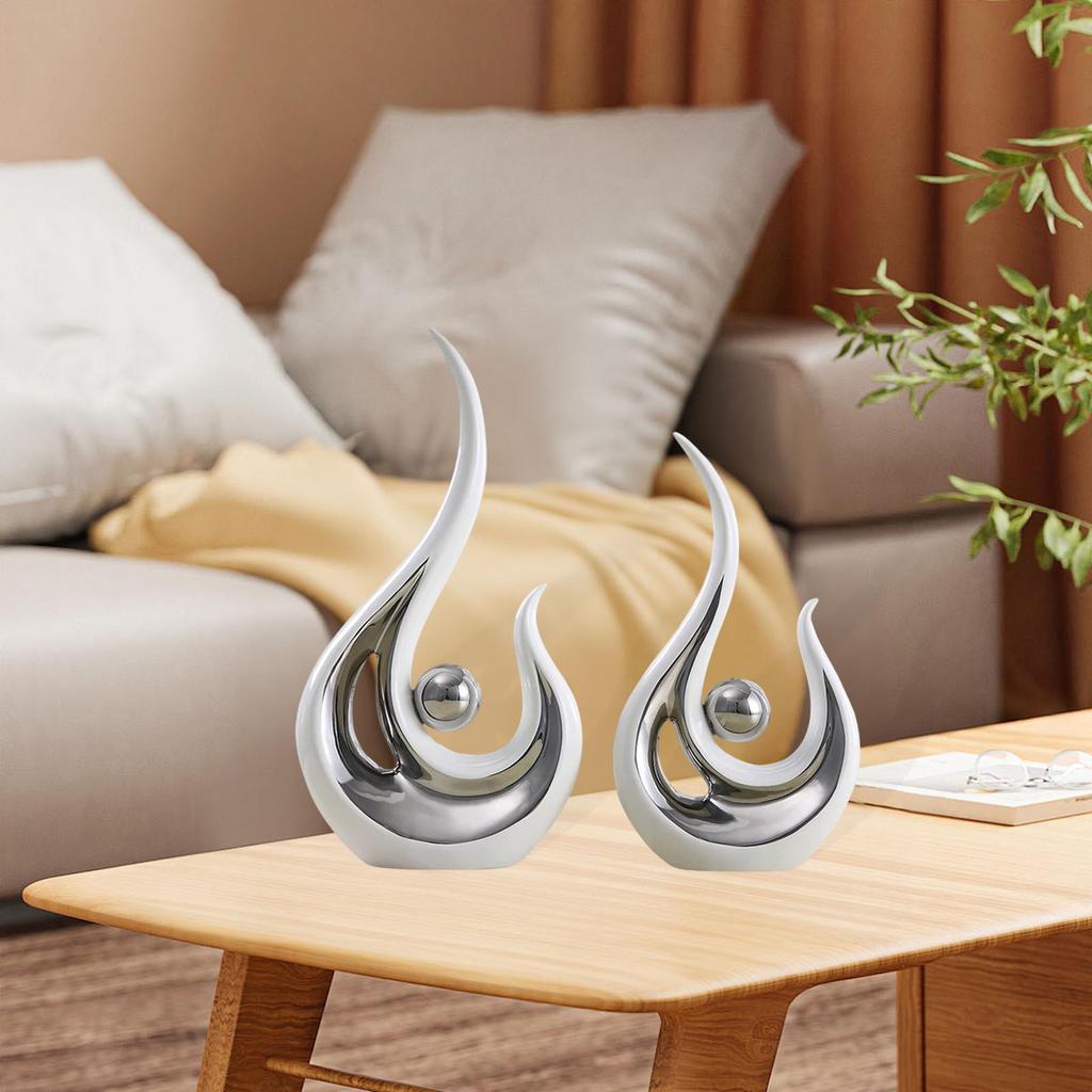 Abstract Art Statue Resin Figurine Modern Sculpture Luxury Decorative Object for Home Office Interior Decoration