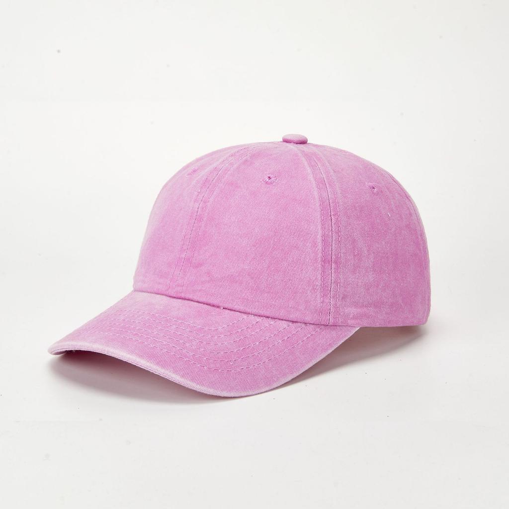 OEM Custom Logo Washed Soft Top Vintage Dad Hats Adjustable Plain Custom Baseball Cap for Men Women