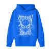 Kids Long Sleeve Letter Print Hoodie, Loose Fit Pullover Sweatshirt for Boys and Girls